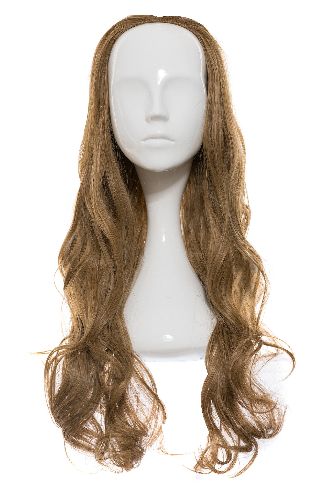 Peruca Partiala 3/4 Blond Miere
