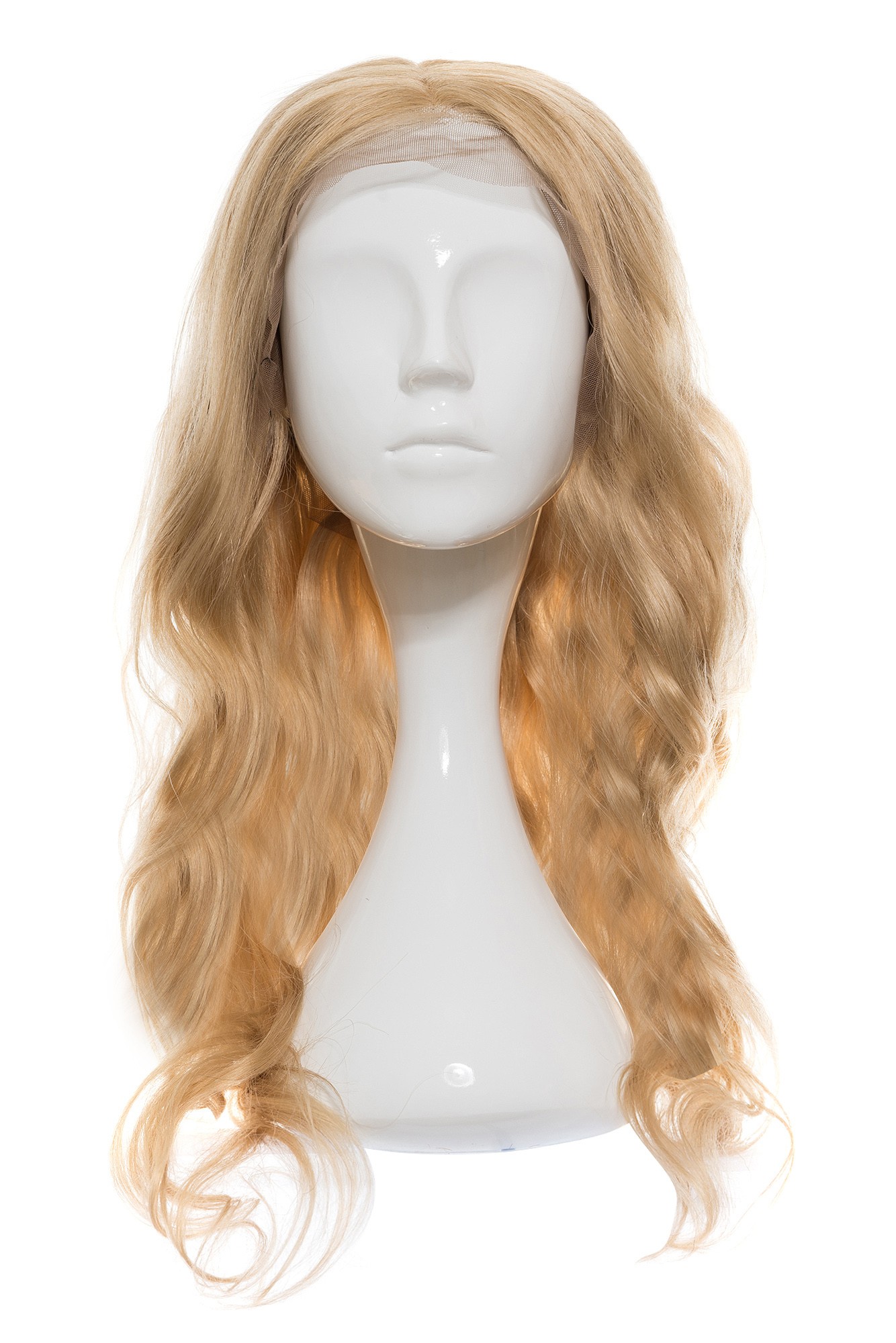 Peruca Naturala Chloe Blond Auriu Auriu imagine noua inspiredbeauty