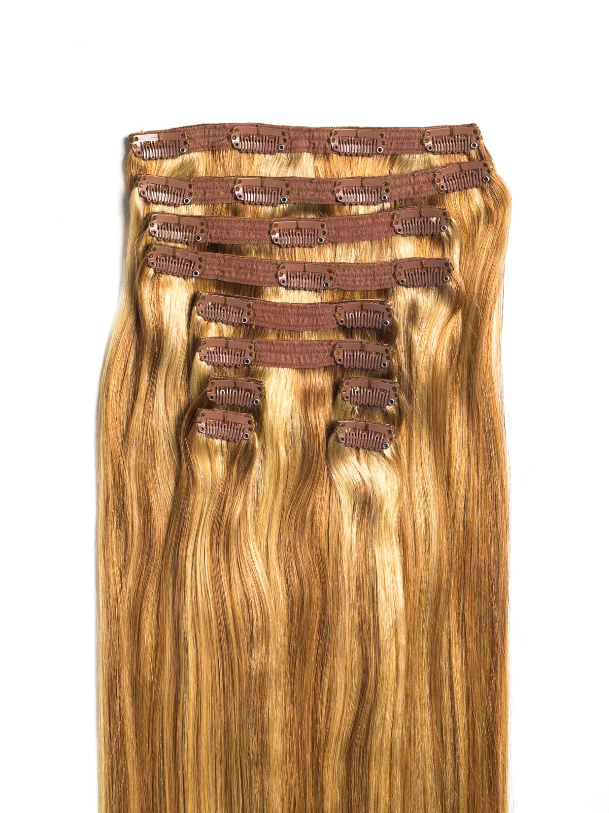 Extensii Clip-On VIP Mix Blond Auriu