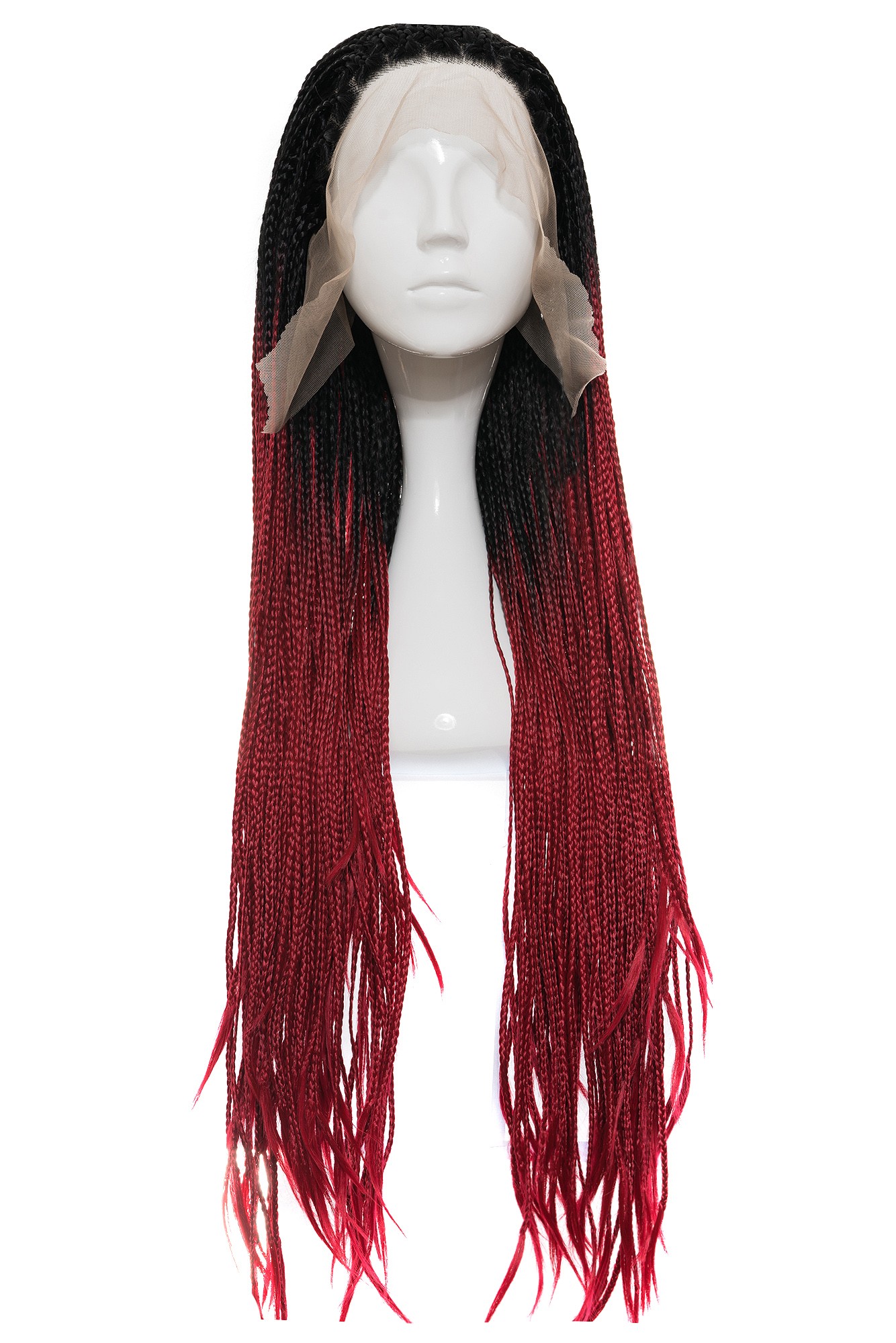 Peruca Nyah Ombre Rosu