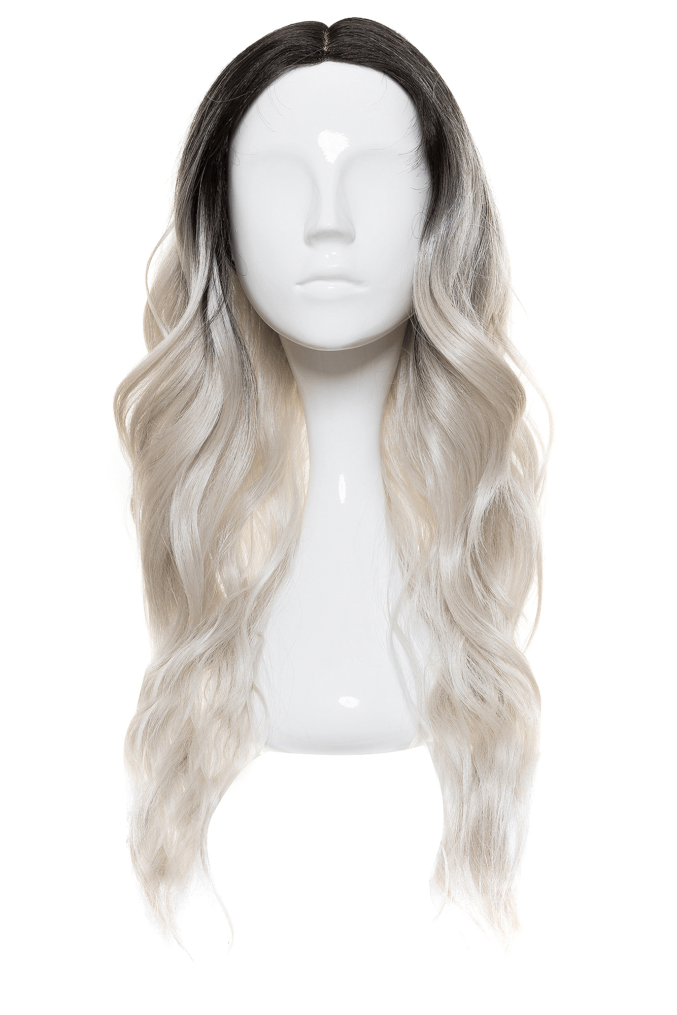 Peruca ADORA Ombre Platinat Belher imagine noua