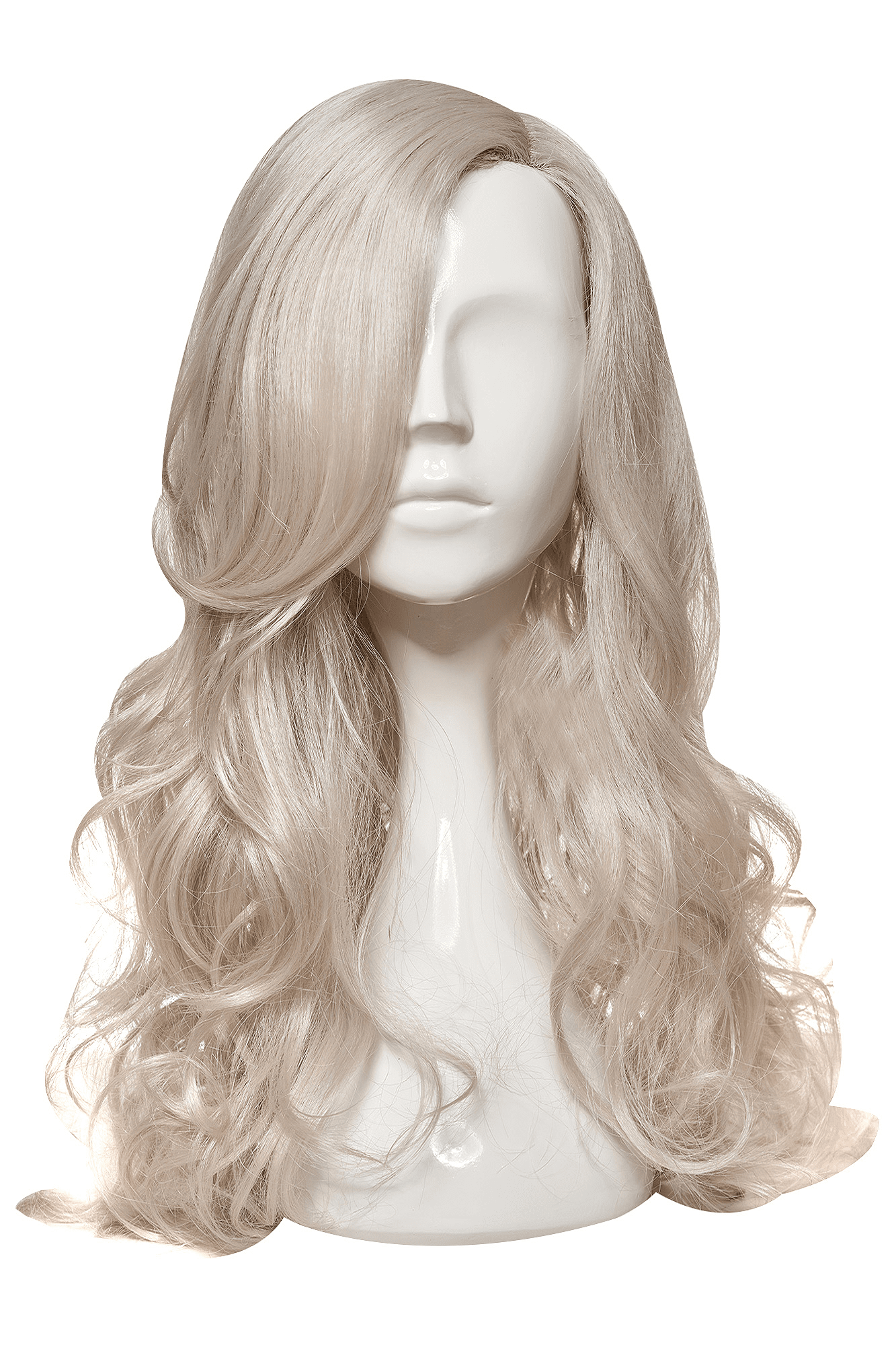 Peruca SARA Blond Platinat Cenusiu