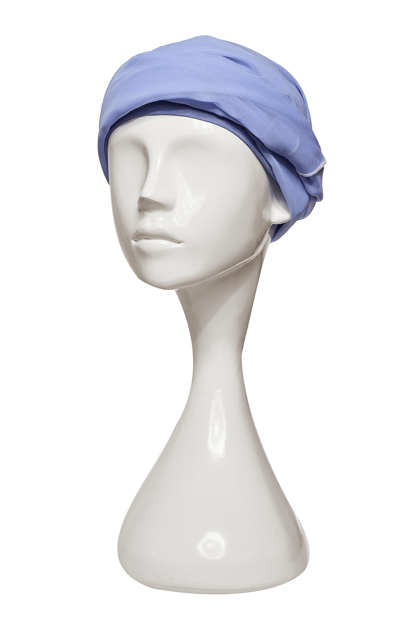 Turban bleu