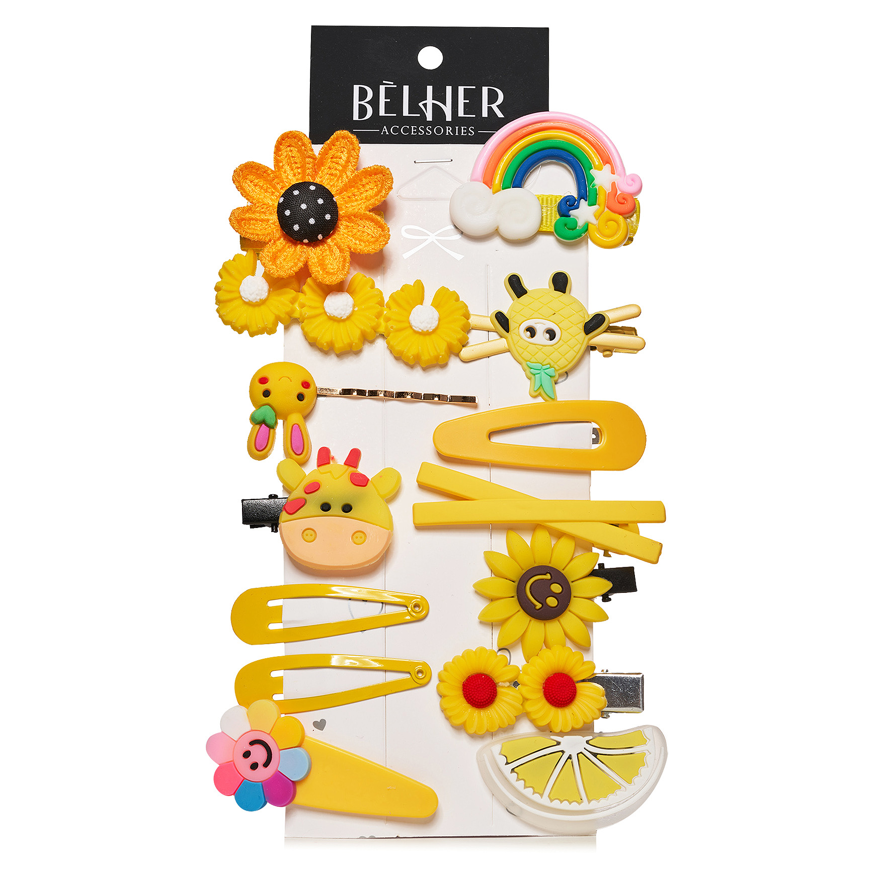 Set Clame Copii Galben