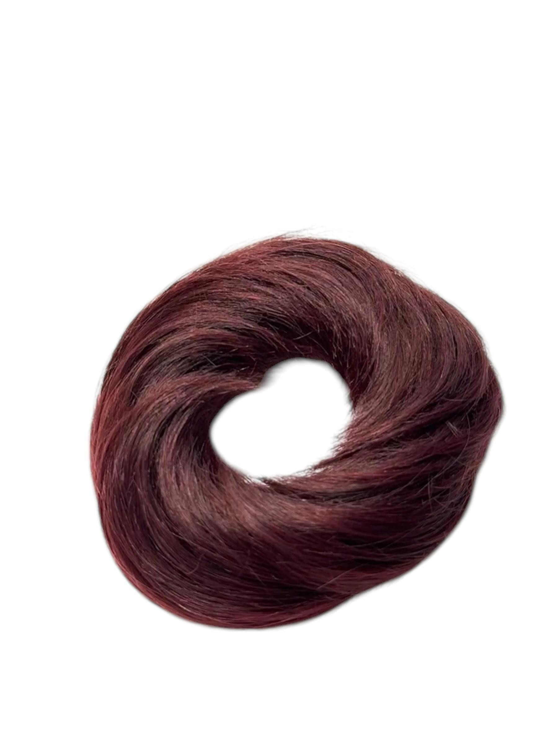 Elastic Din Par Natural Visiniu Inchis