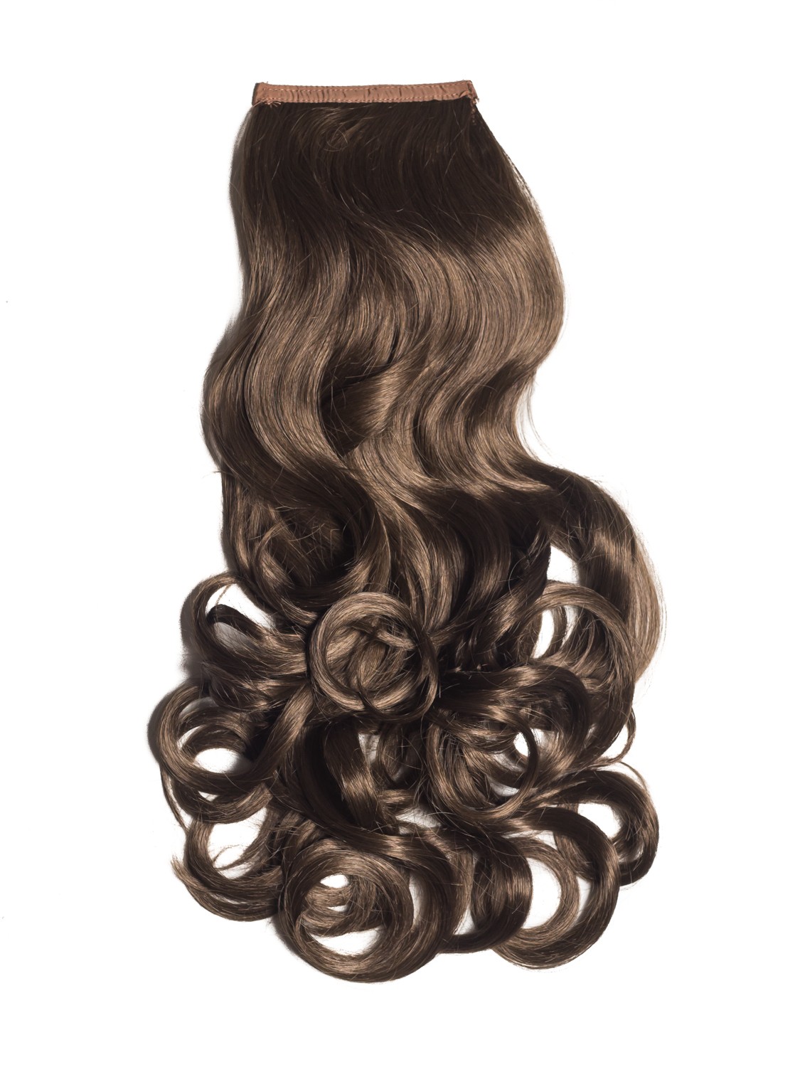 Coada Par Ondulat Saten Deschis