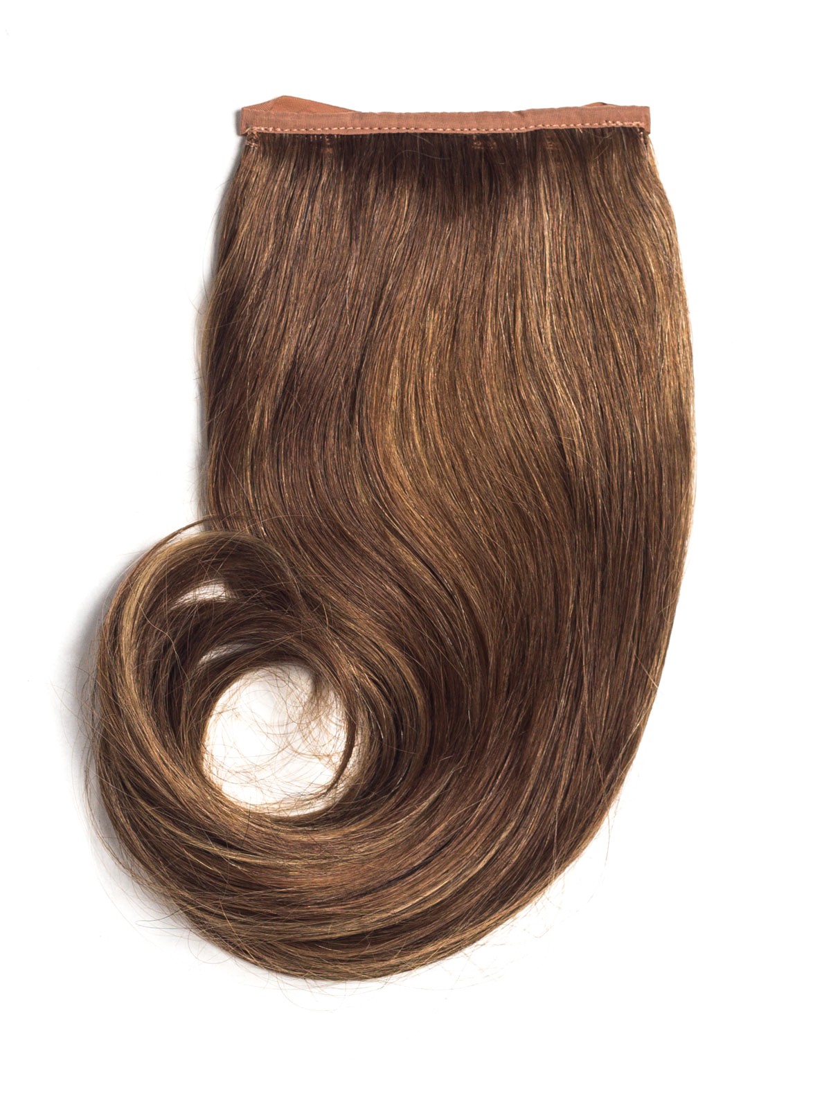Coada Naturala Retro Saten Deschis Cu Suvite