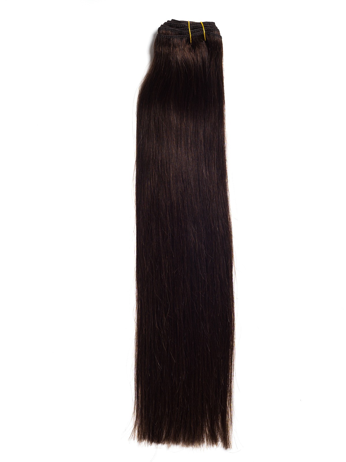 Extensii Clip-On Premium Saten Inchis Natural Belher imagine noua