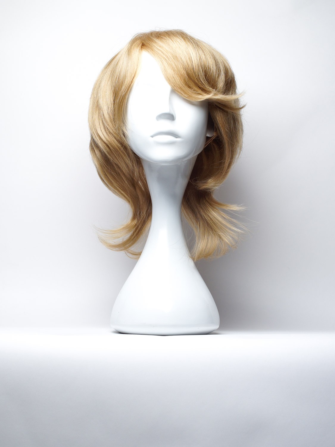 Peruca Naturala SELMA Blond Cenusiu