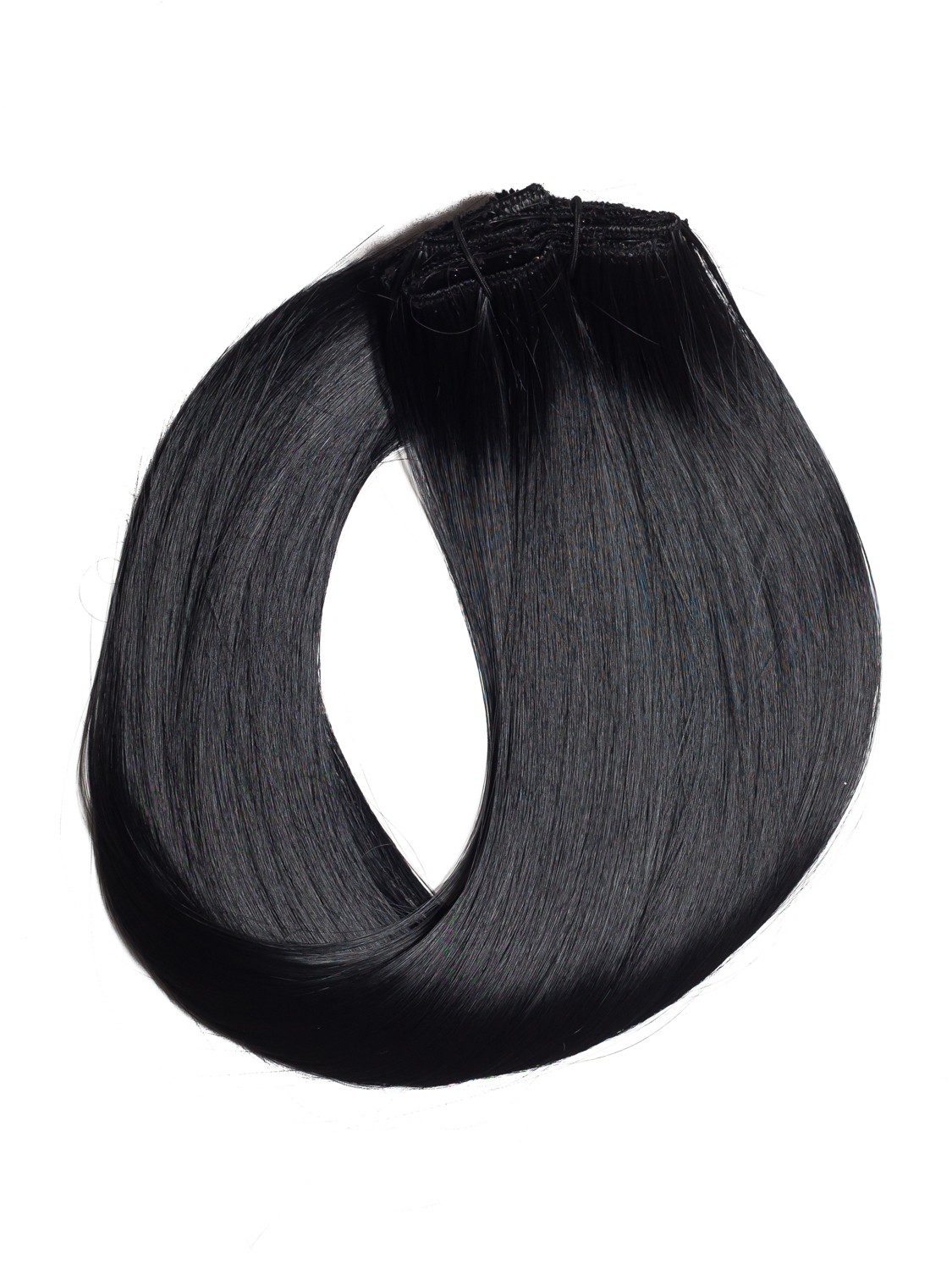 Extensii Clip-On Negru Intens
