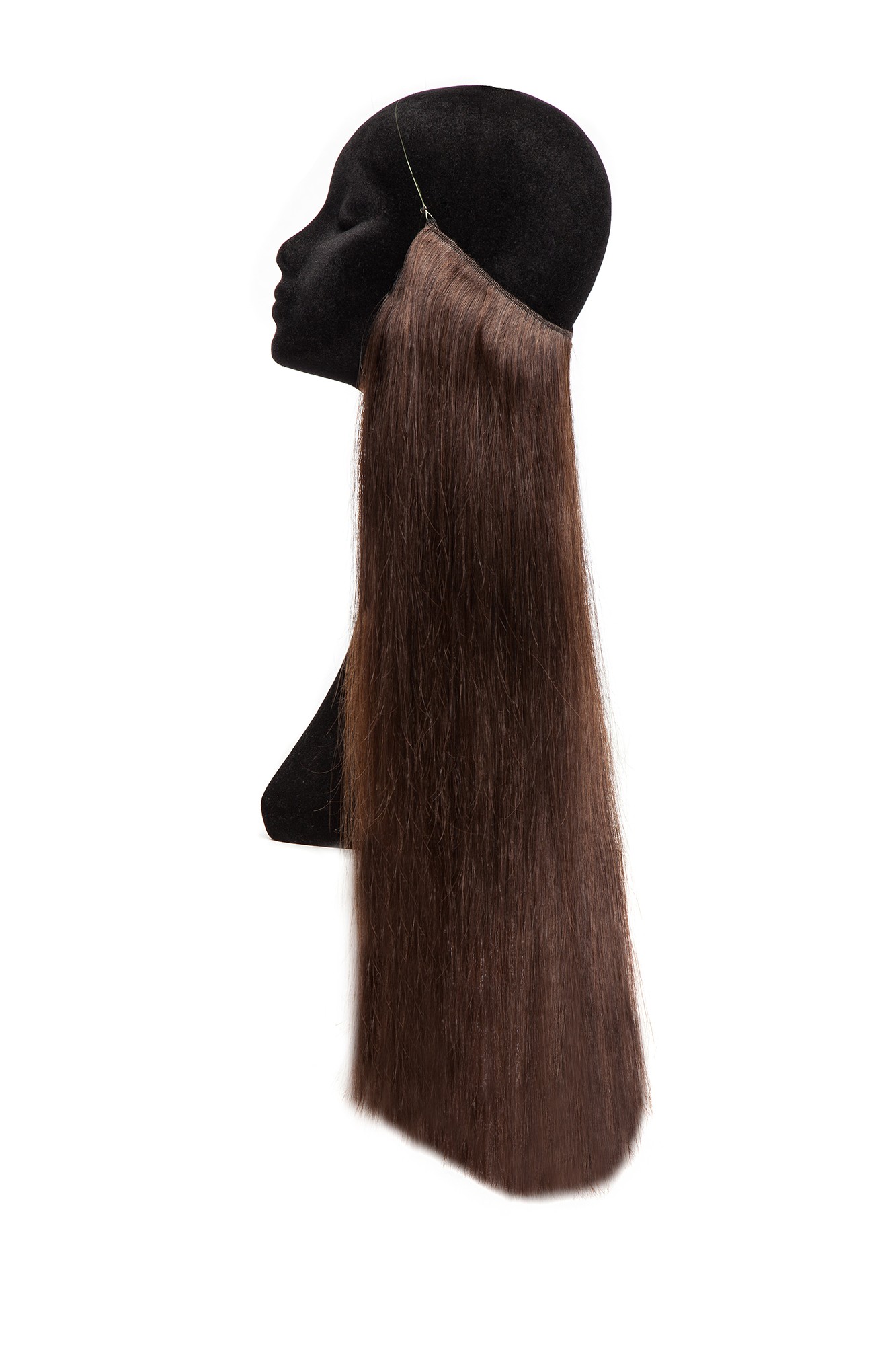 Extensii Flip-in VIP Saten Inchis