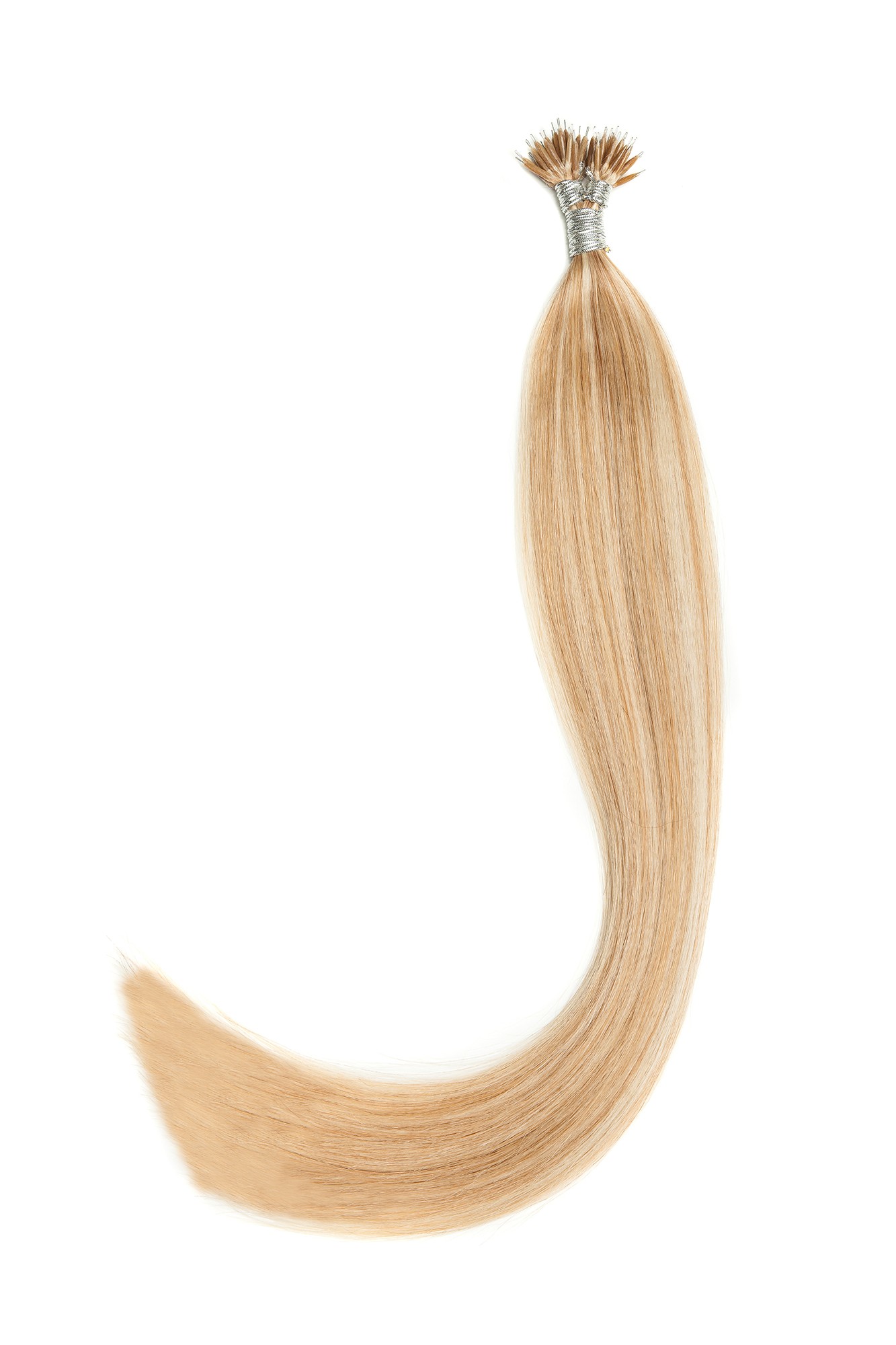 Extensii Nano-Ring Mix Blond Cenusiu