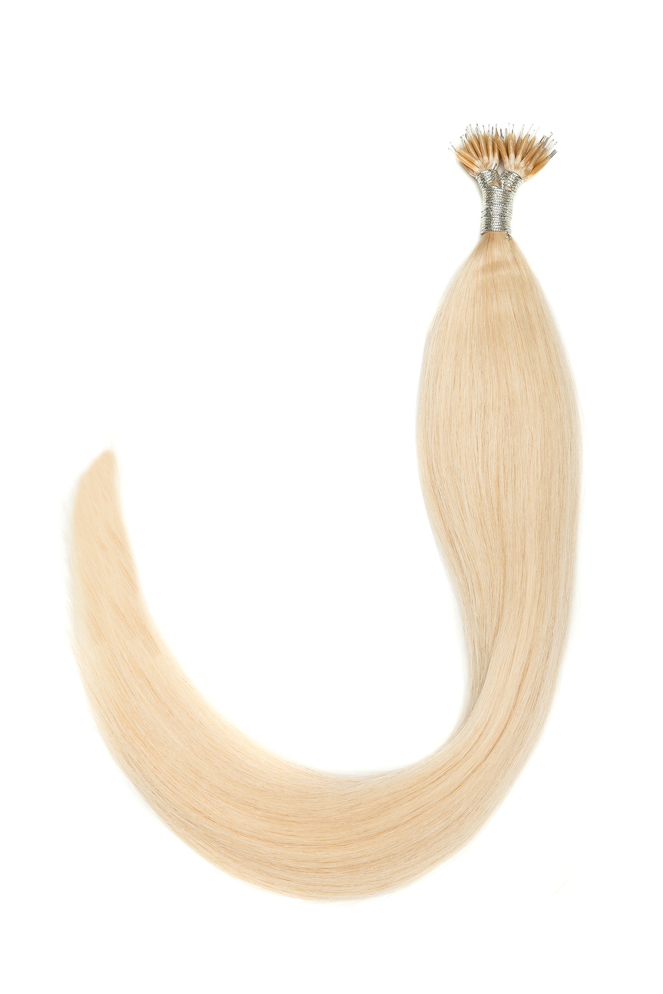 Extensii Nano-Ring Blond Platinat