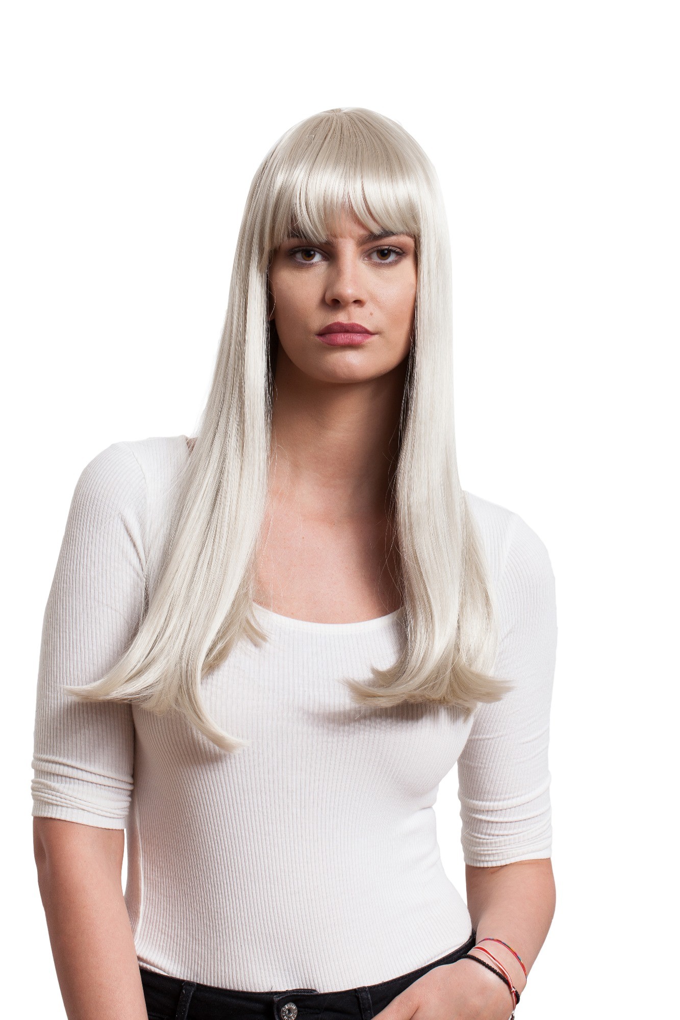 Peruca KARINA Blond Platinat