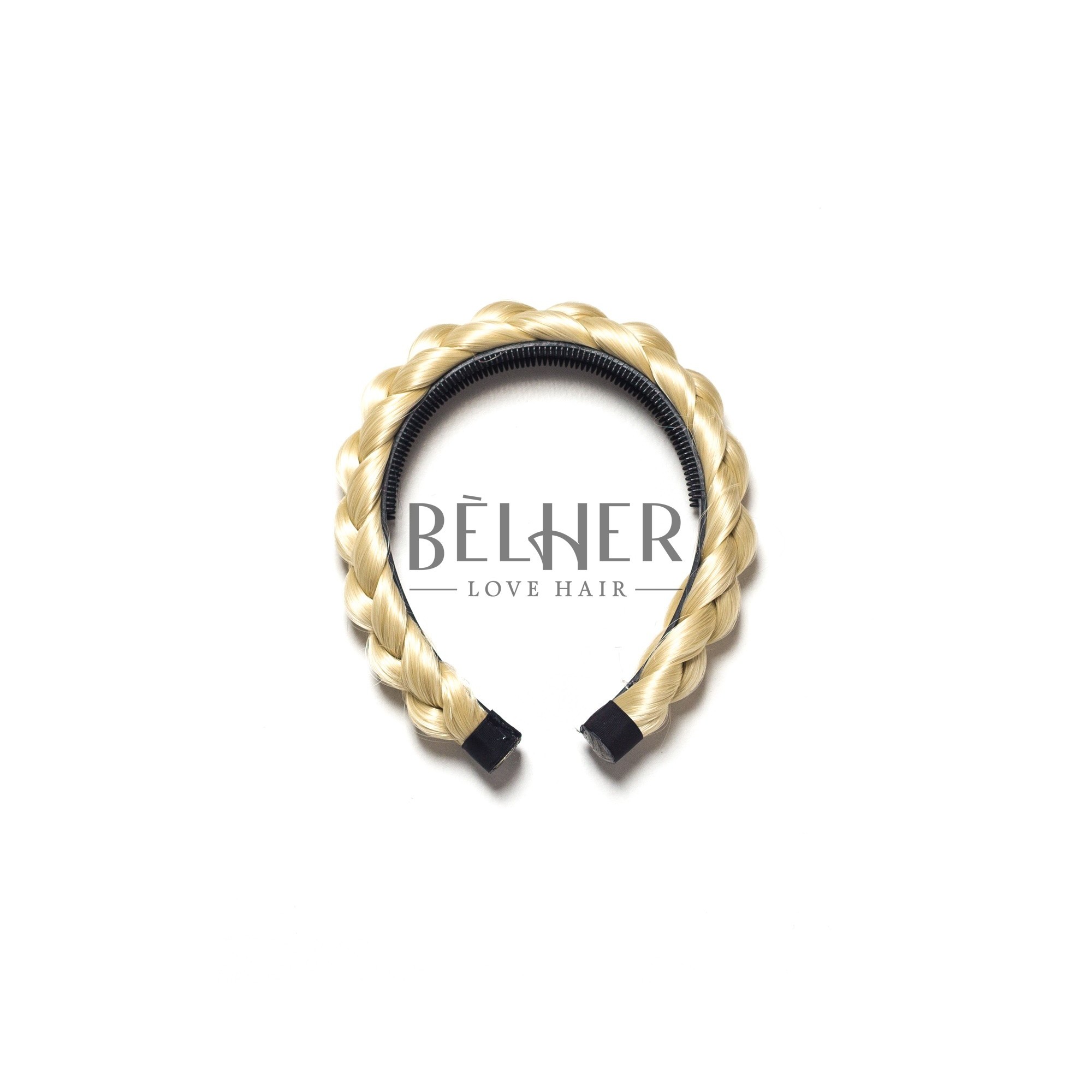 Coronita Impletita Blond Deschis