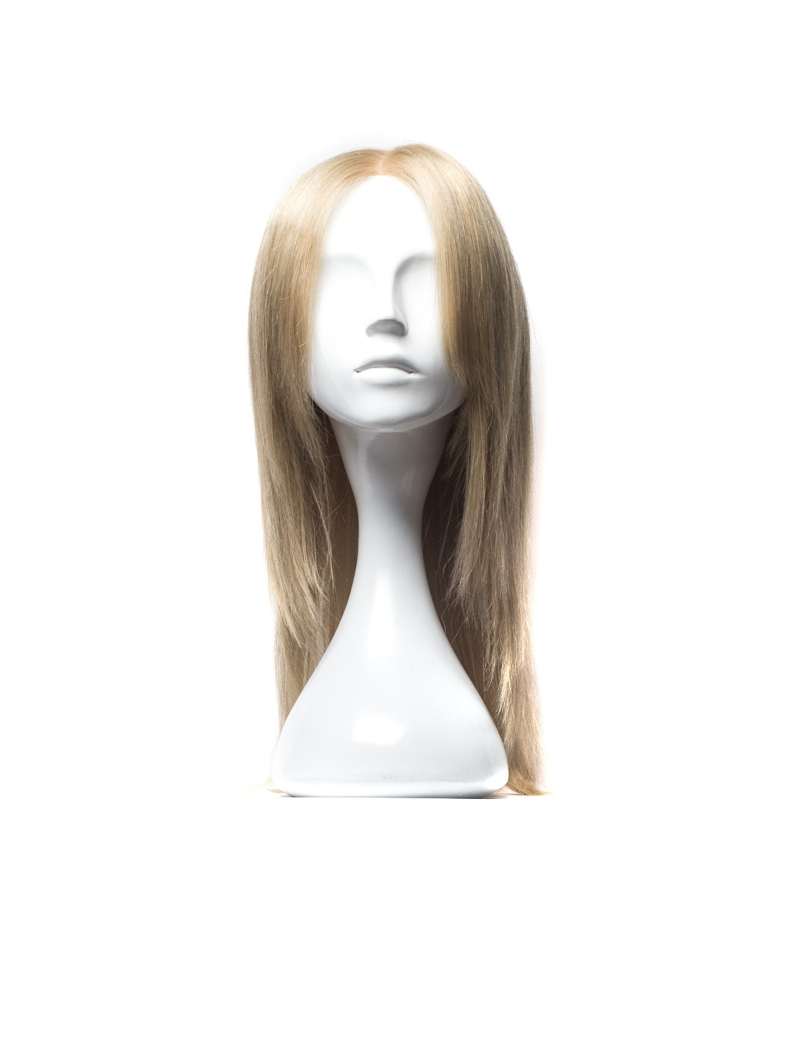 Peruca Naturala MALVINA Mix Blond Cenusiu