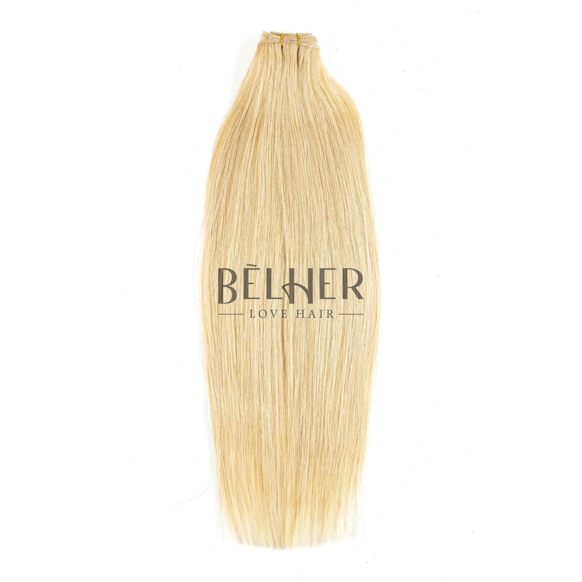 Extensii Cusute Premium Blond Deschis Cenusiu imagine produs
