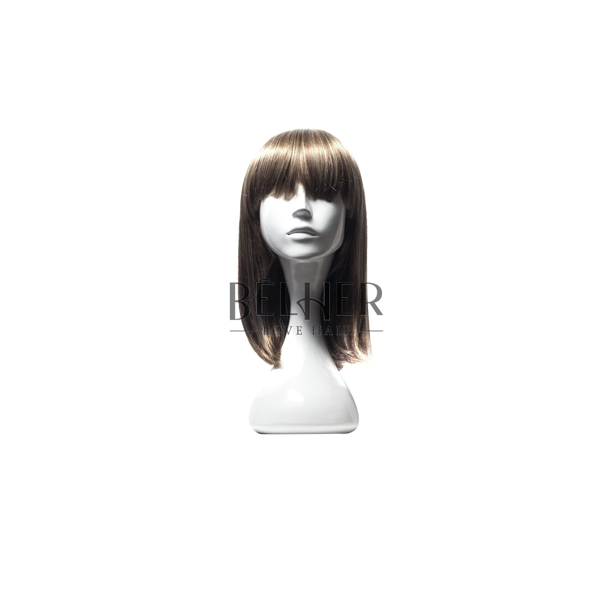 Peruca CLEOPATRA Saten Deschis Cu Suvite
