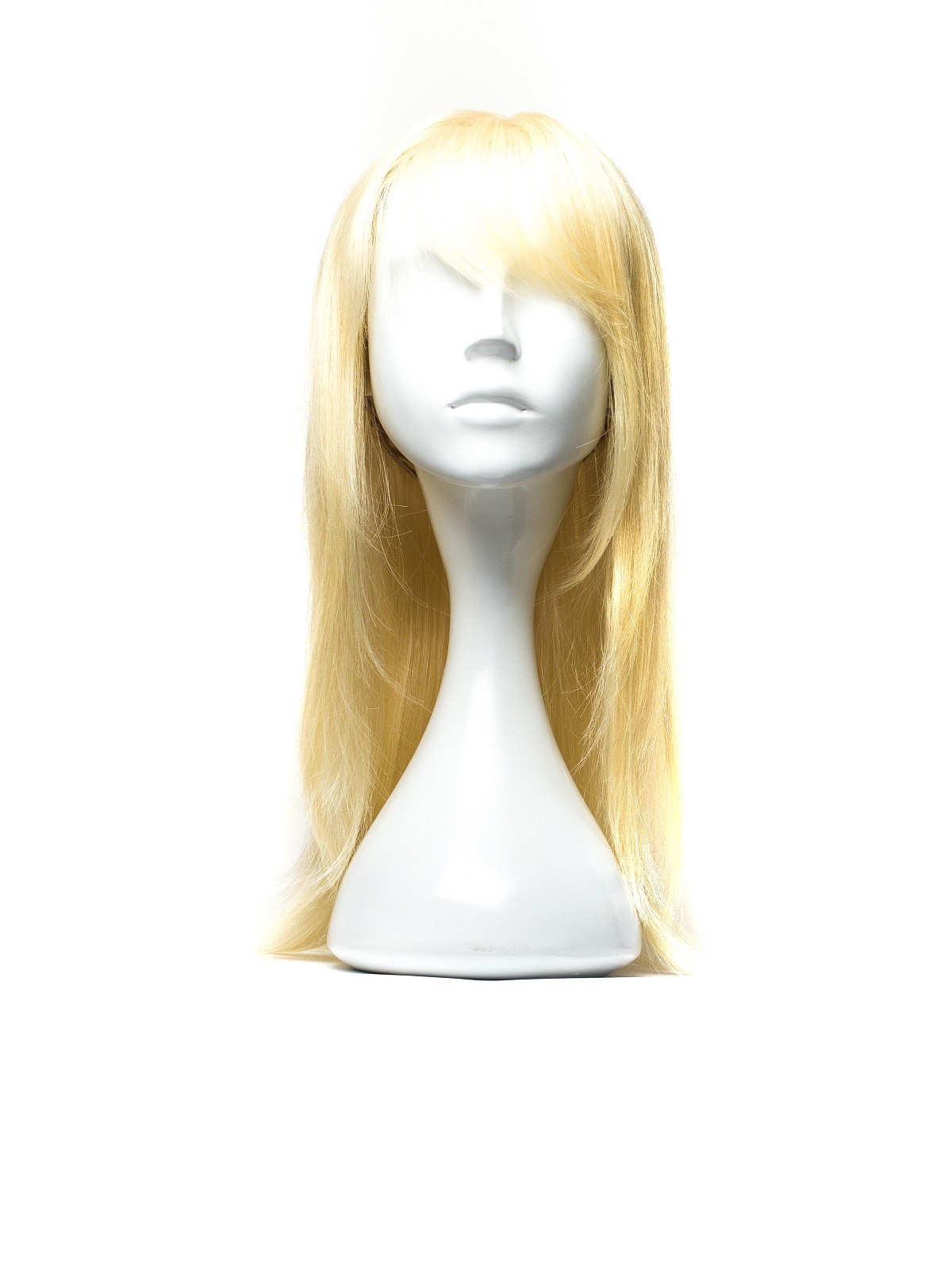 Peruca Naturala ARIA Blond Deschis Belher imagine noua
