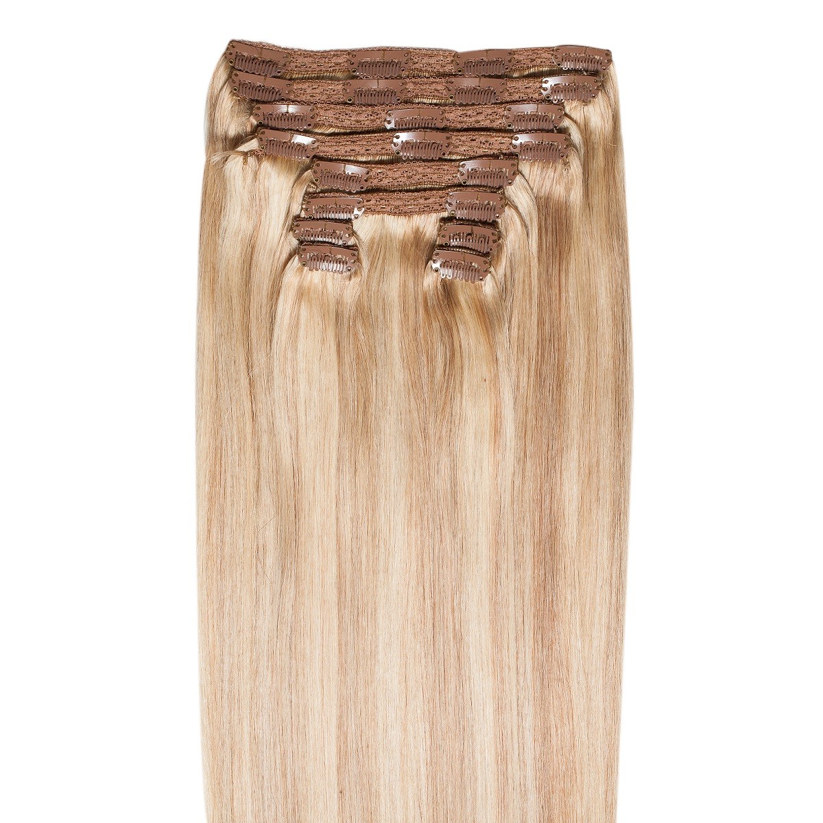 Extensii Clip-On VIP Mix Blond Cenusiu
