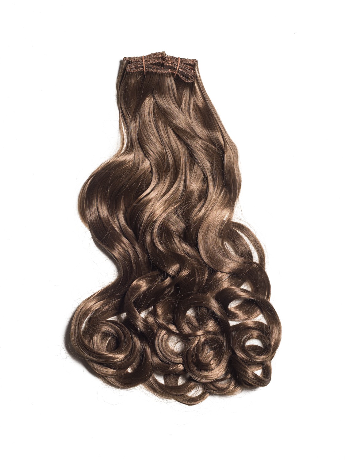 Extensii Clip-On Ondulat Blond Inchis