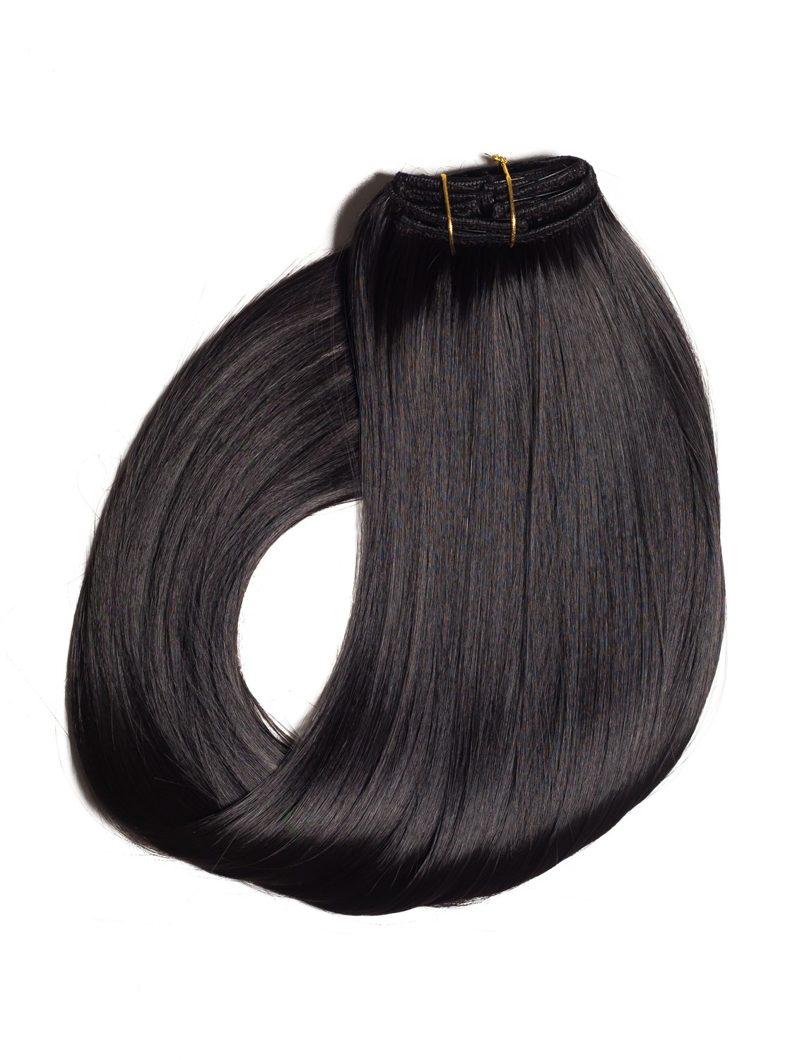 Extensii Clip-On Saten Inchis