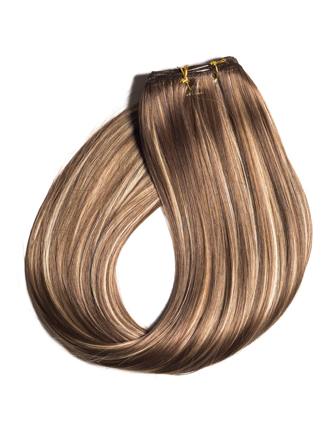 Extensii Clip-On Saten Deschis Cu Suvite