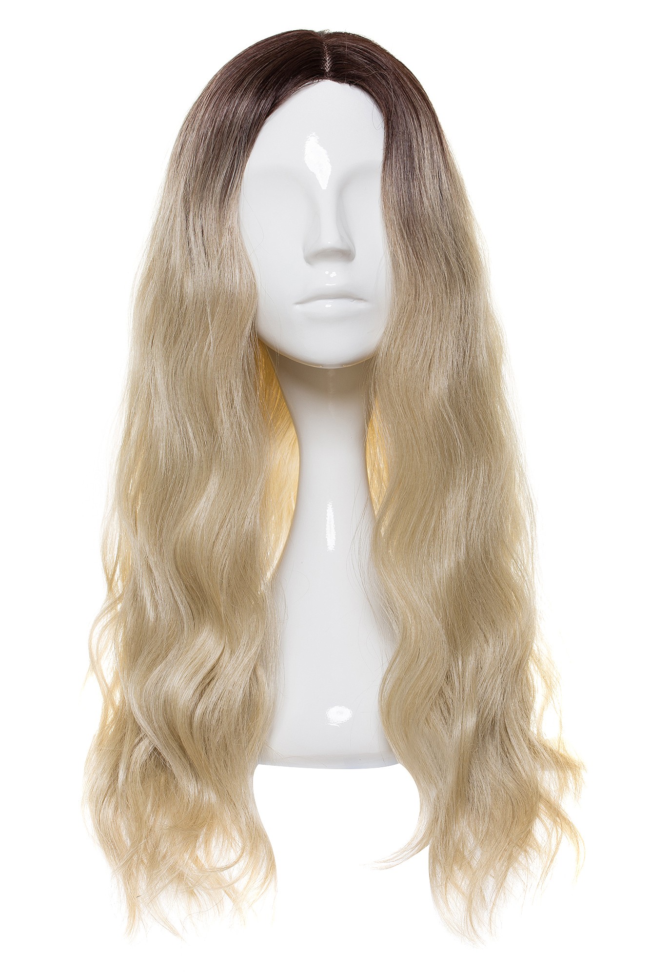 Peruca Rania Ombre Blond Deschis Belher imagine noua