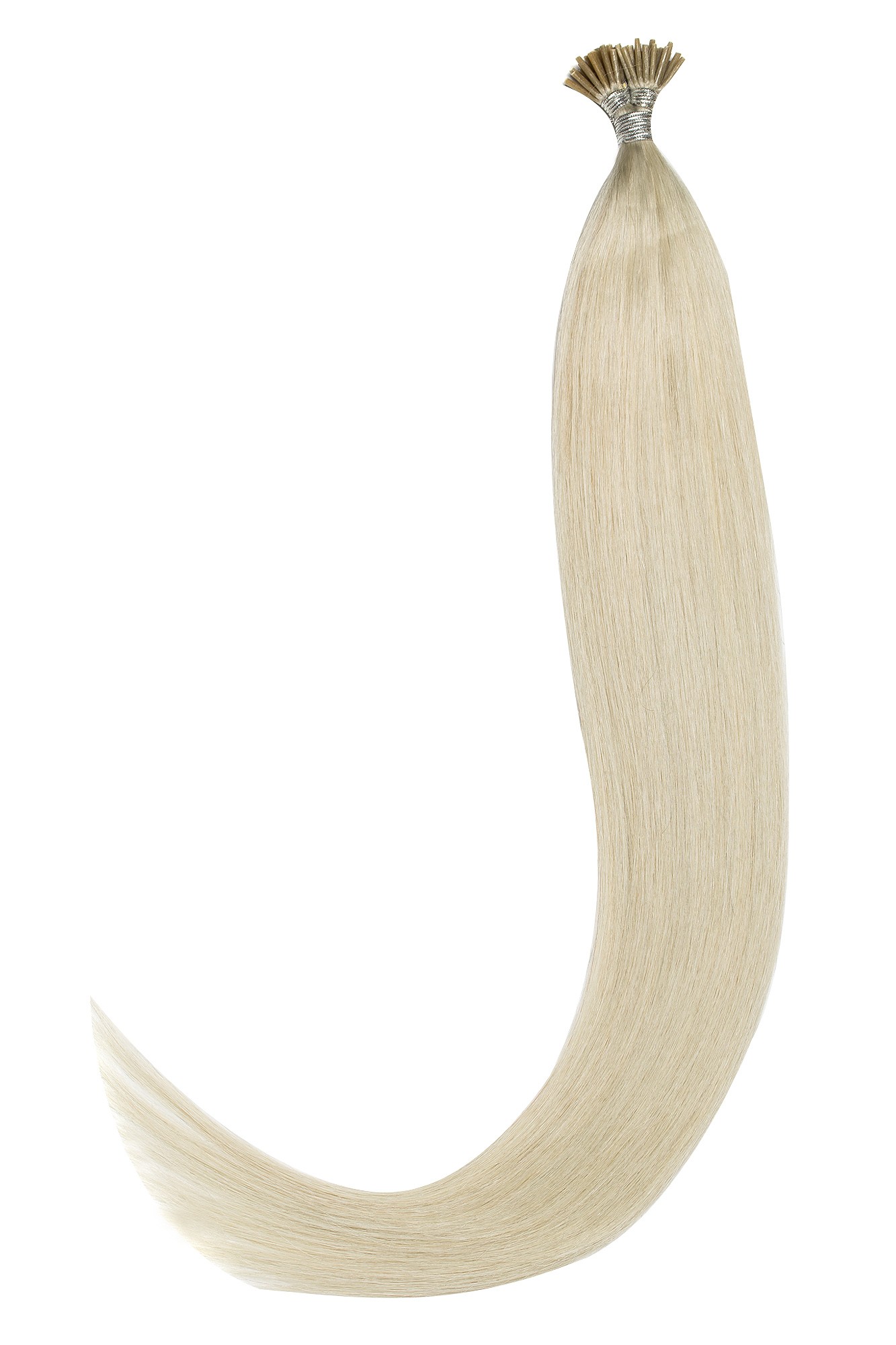 Extensii I-Stick Blond Argintiu