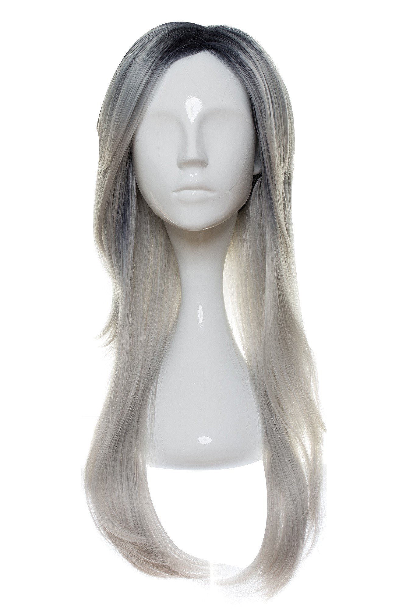 Peruca Samia Ombre Blond Platinat