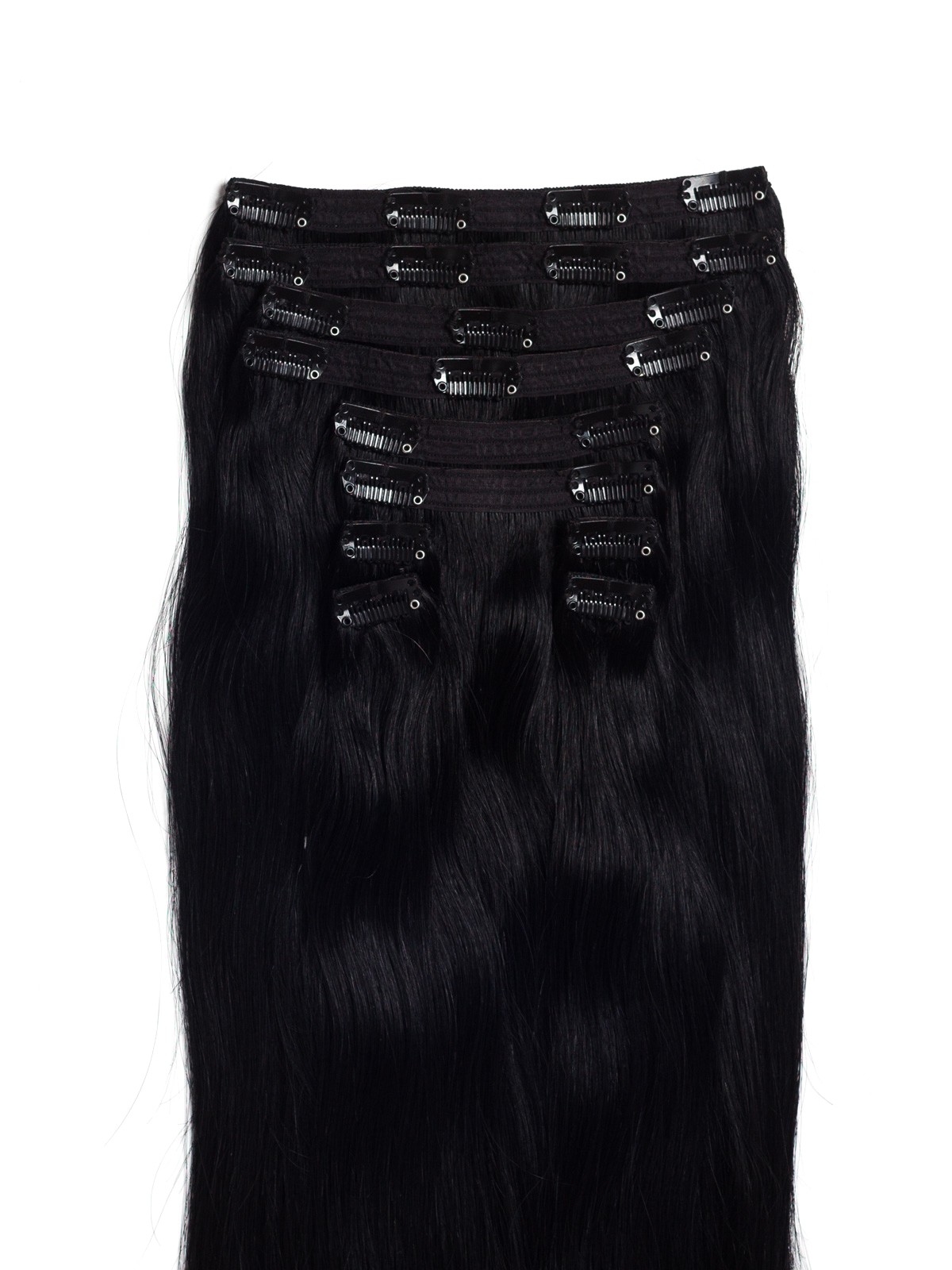 Extensii Clip-On VIP Negru Intens