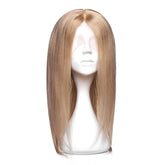 Peruca Naturala Alina Blond Deschis Cenusiu