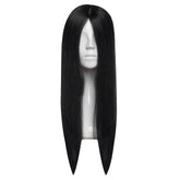 Peruca Partiala Naturala Monofilament 50cm Negru Intens