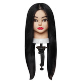 Cap Manechin Practica Par Natural Negru 45-50cm