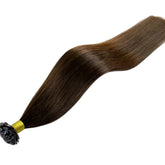 Dark Brown Russian Hair Micro Keratin Extensions
