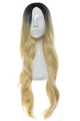 Peruca Selena Ombre Blond Deschis