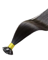 Russian Hair Micro-Keratin Extensions Deep Black