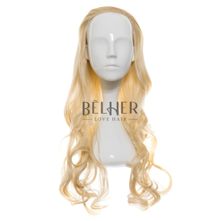 Peruca Partiala 3/4 Blond Deschis