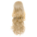 Peruca Partiala 3/4 Blond Deschis