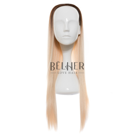 Peruca Partiala 3/4 Ombre Blond Bej