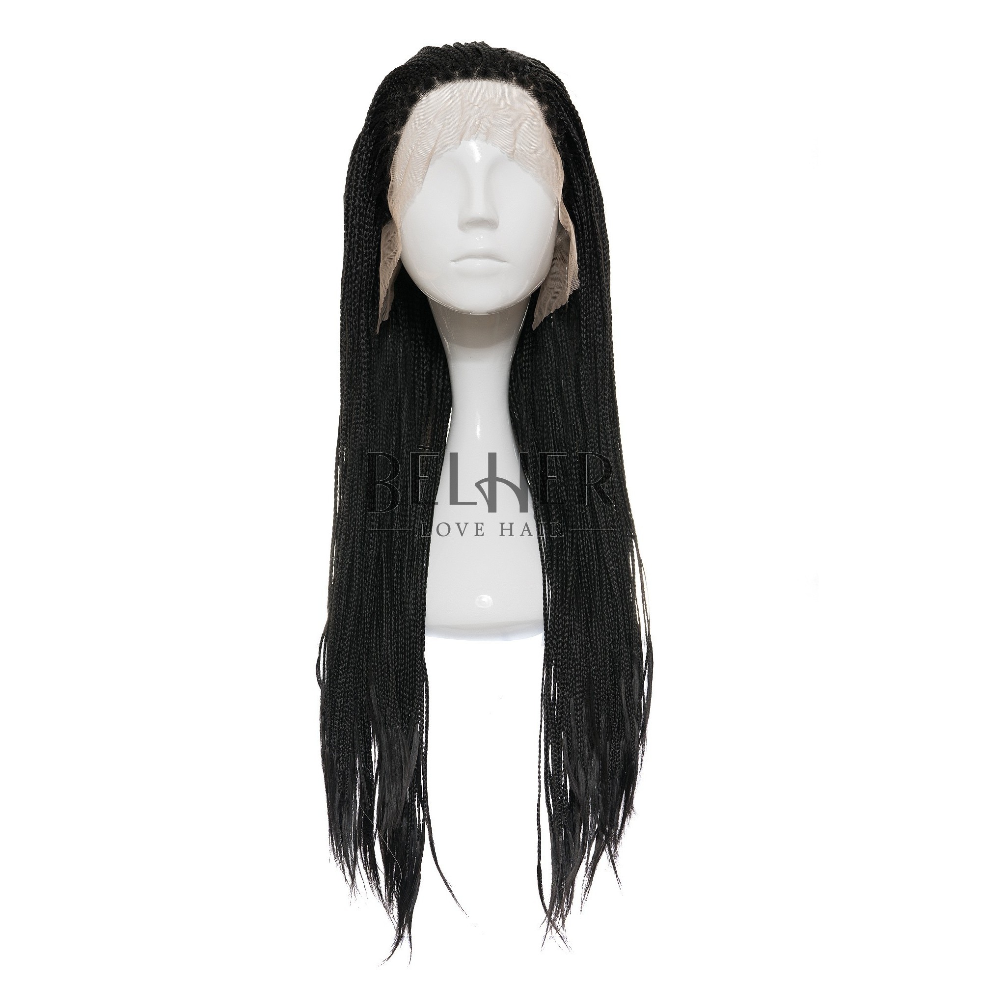 Peruca nyah negru natural
