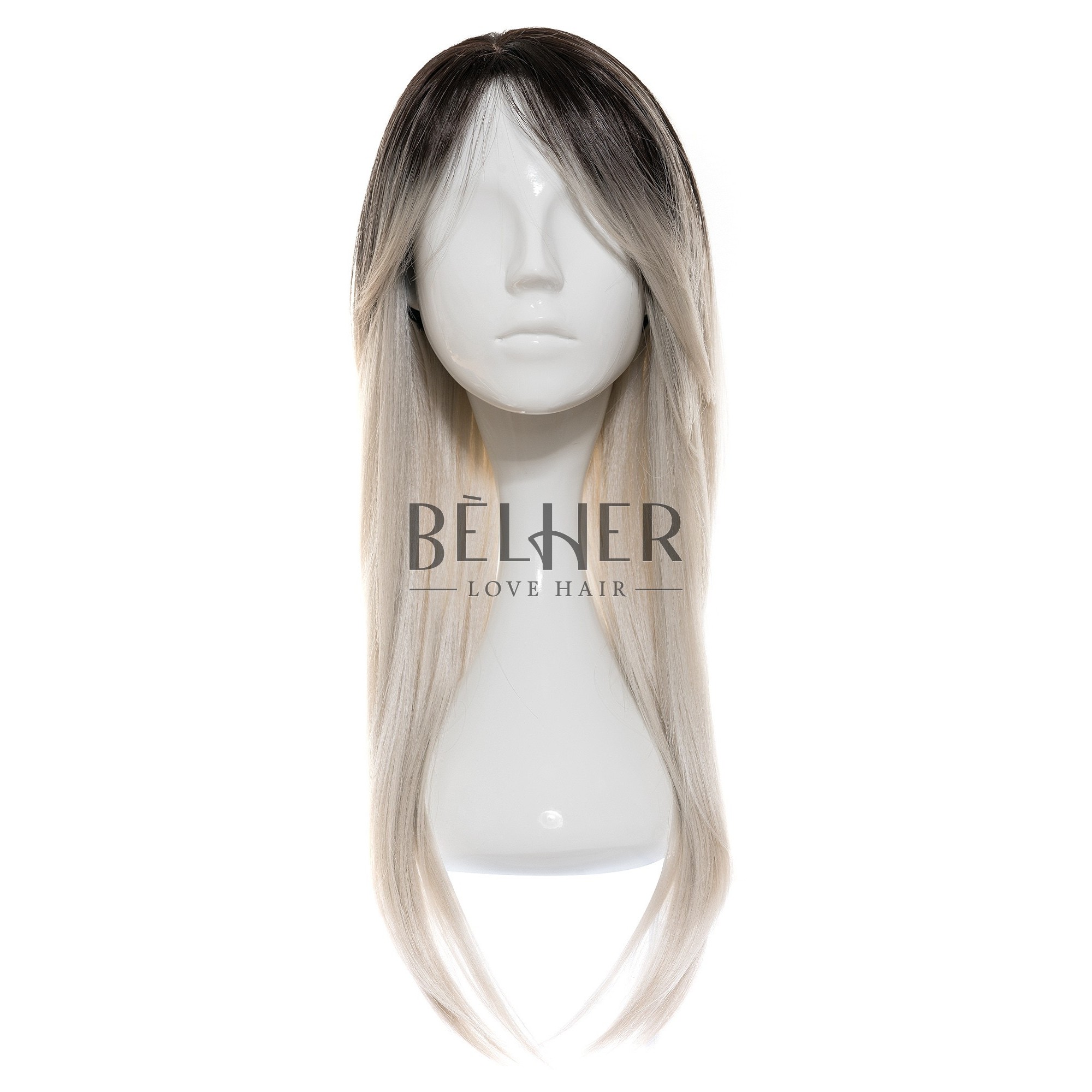 Peruca renata ombre blond platinat
