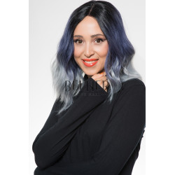 Peruca Atena Ombre Denim Blue Peruca Atena Ombre Denim Blue