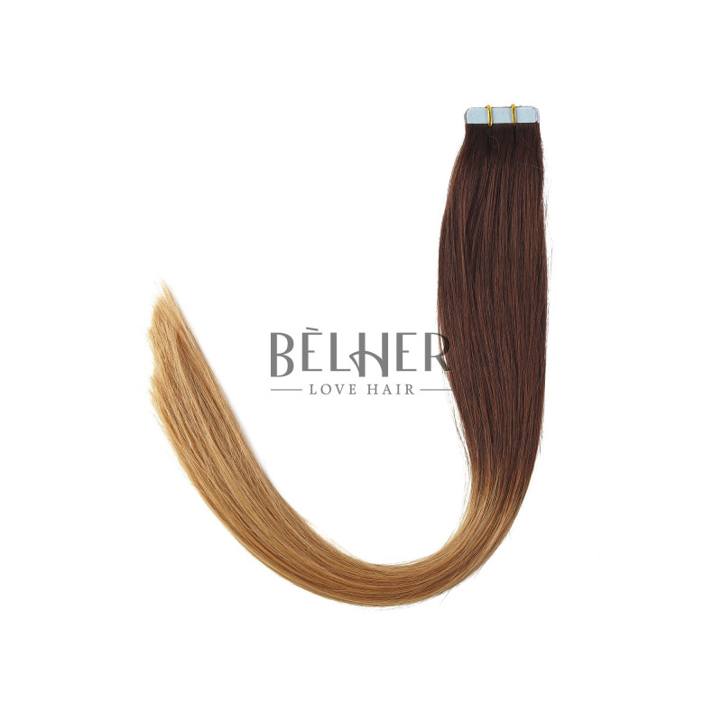 Ombre Ciocolatiu-Blond Miere Tape-In VIP Ombre Ciocolatiu-Blond Miere Tape-In VIP