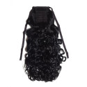Negru Intens Coada Par Cret