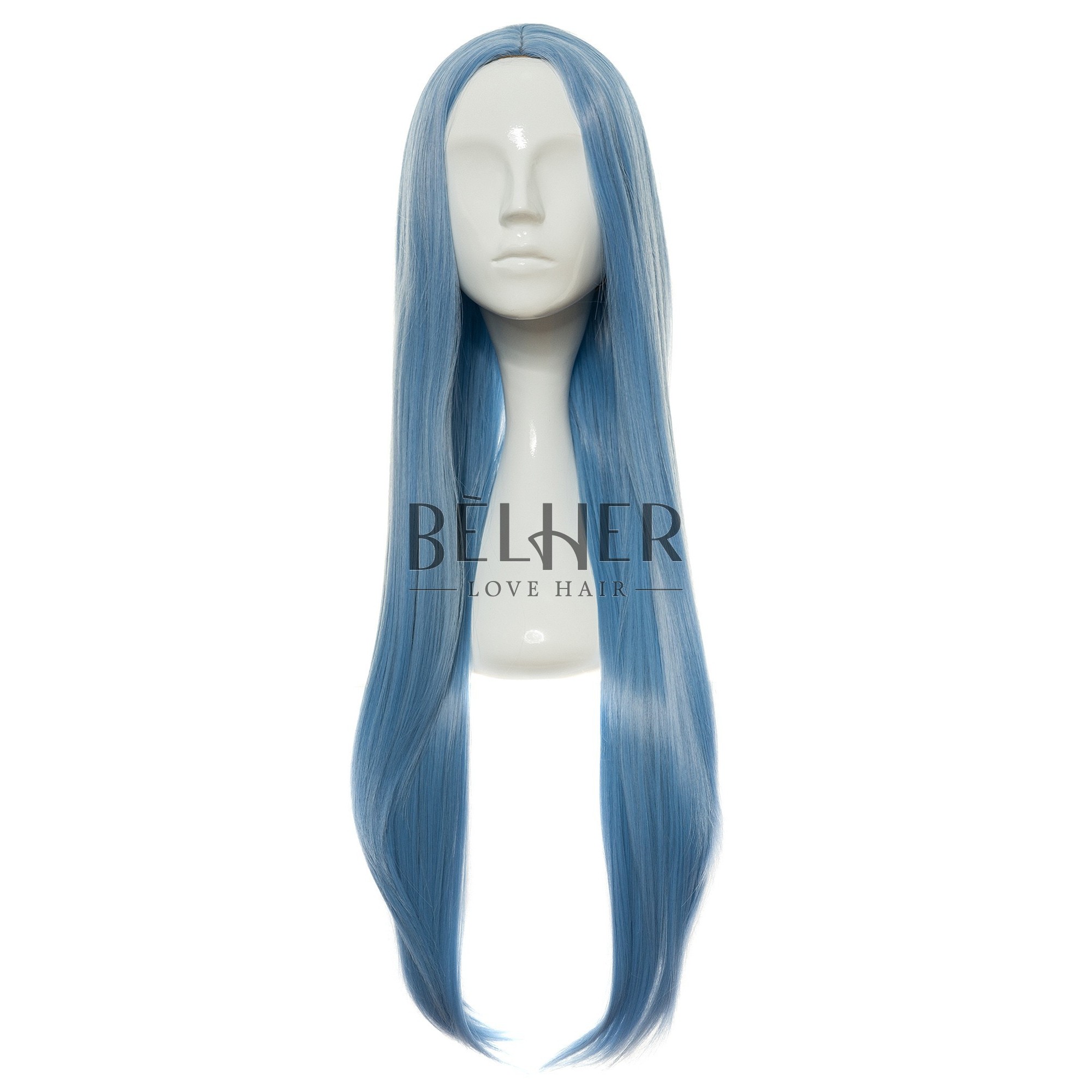 Peruca lora bleu ciel
