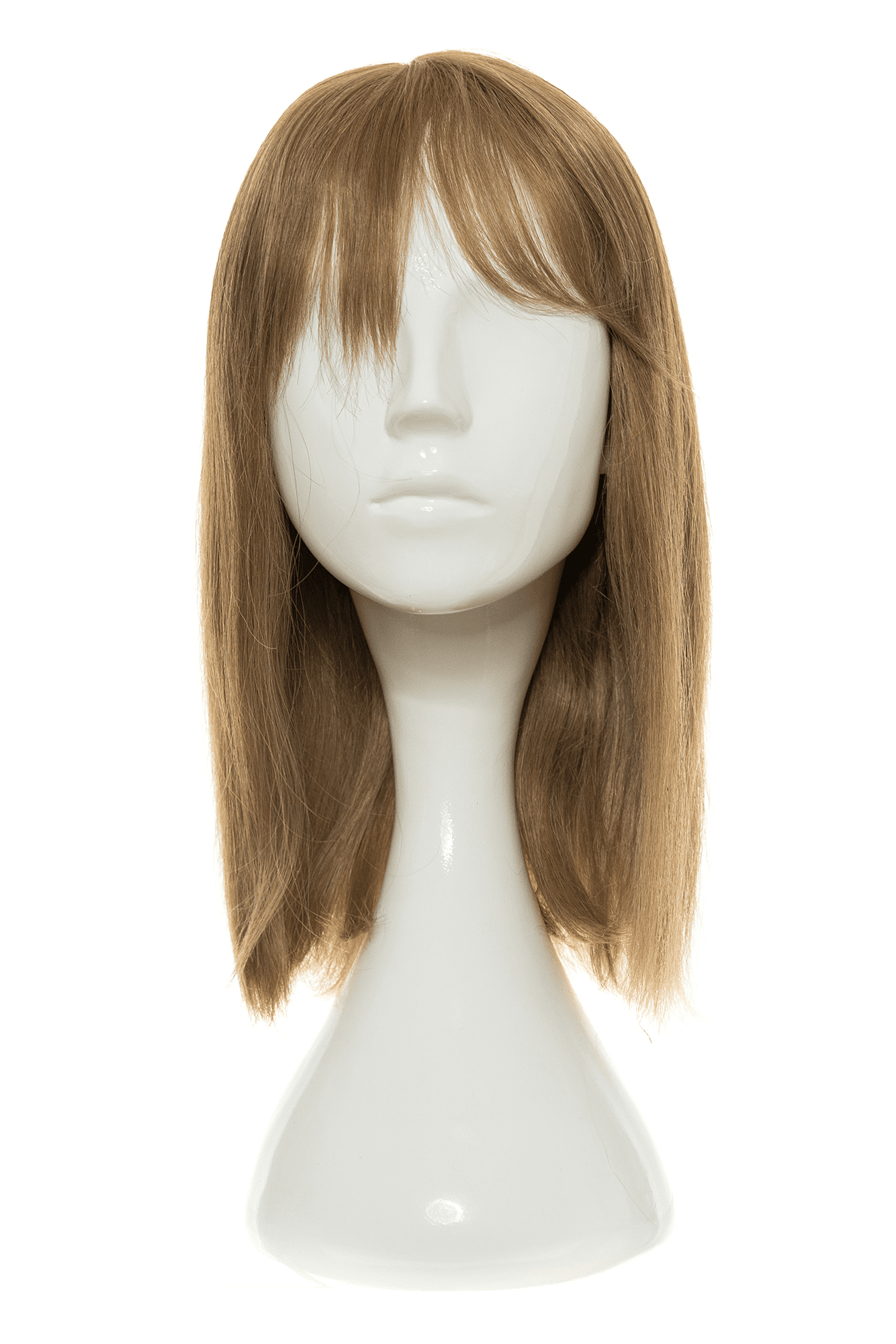 Peruca naturala ozana blond inchis