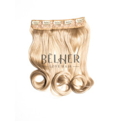 Blond Bej Tresa Clip-On Ondulat