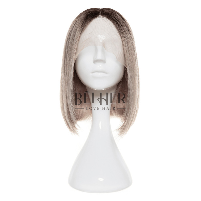 Natural wig Amelia Ombre Silver