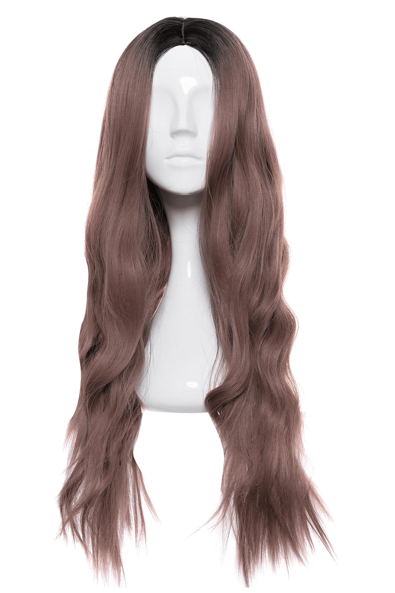 Peruca nely ombre rose gold